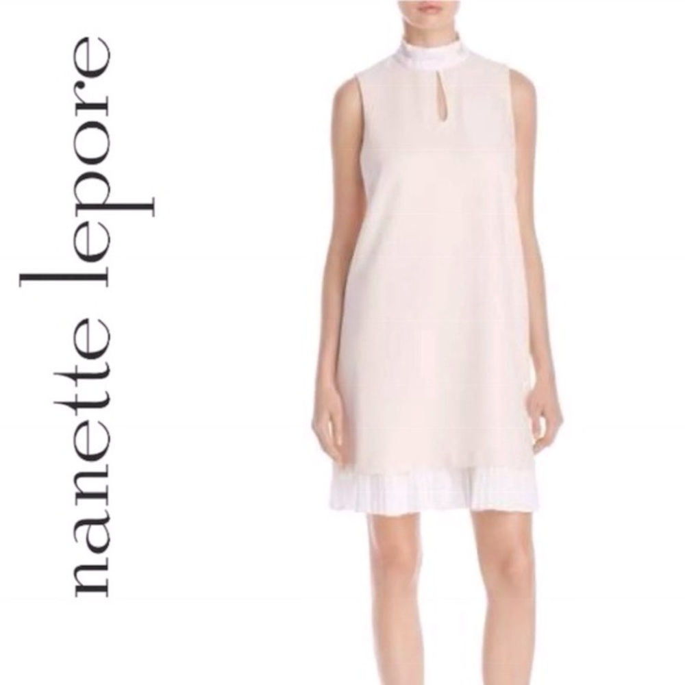 Nanette Lepore blush dress